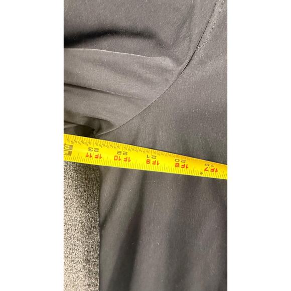 Twinhill Coat Mens 36S Black Hooded Fly Front Thinsulate Lined Overcoat Jacket - Picture 14 of 16